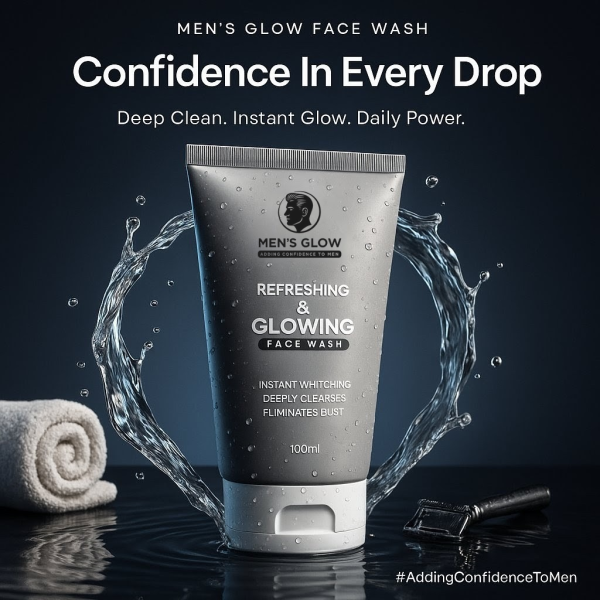 Men’s Glow Refreshing & Glowing Face Wash