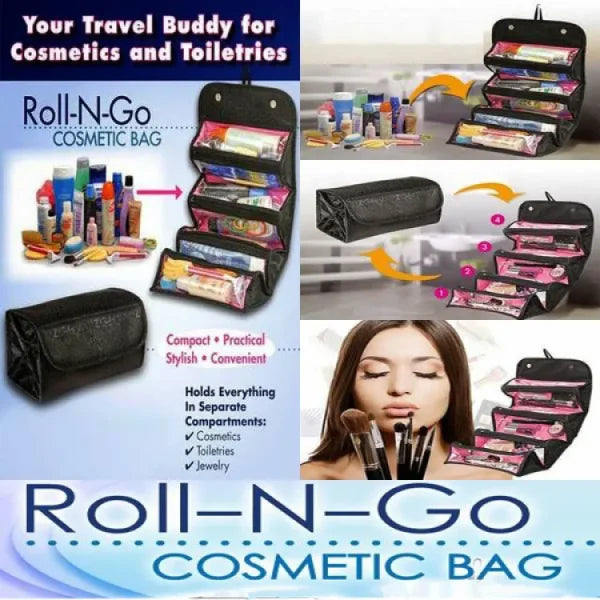 Roll-N-Go Travel Cosmetic Bag